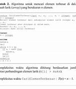 Cara Mencari Kompleksitas Algoritma